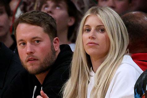 Matthew Stafford’s Wife Kelly Speaks Up on Patrick。